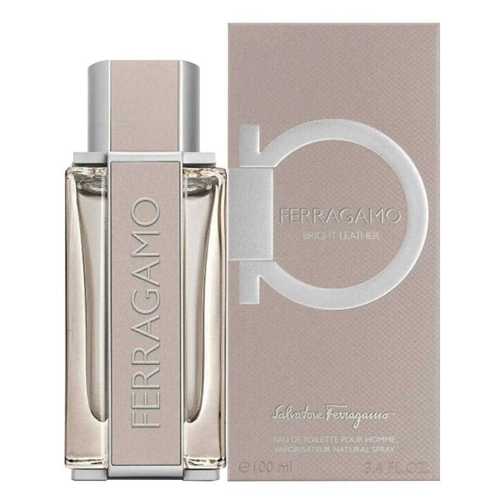 Salvatore Ferragamo Ferragamo Bright Leather Hombre 100ml Perfume Original