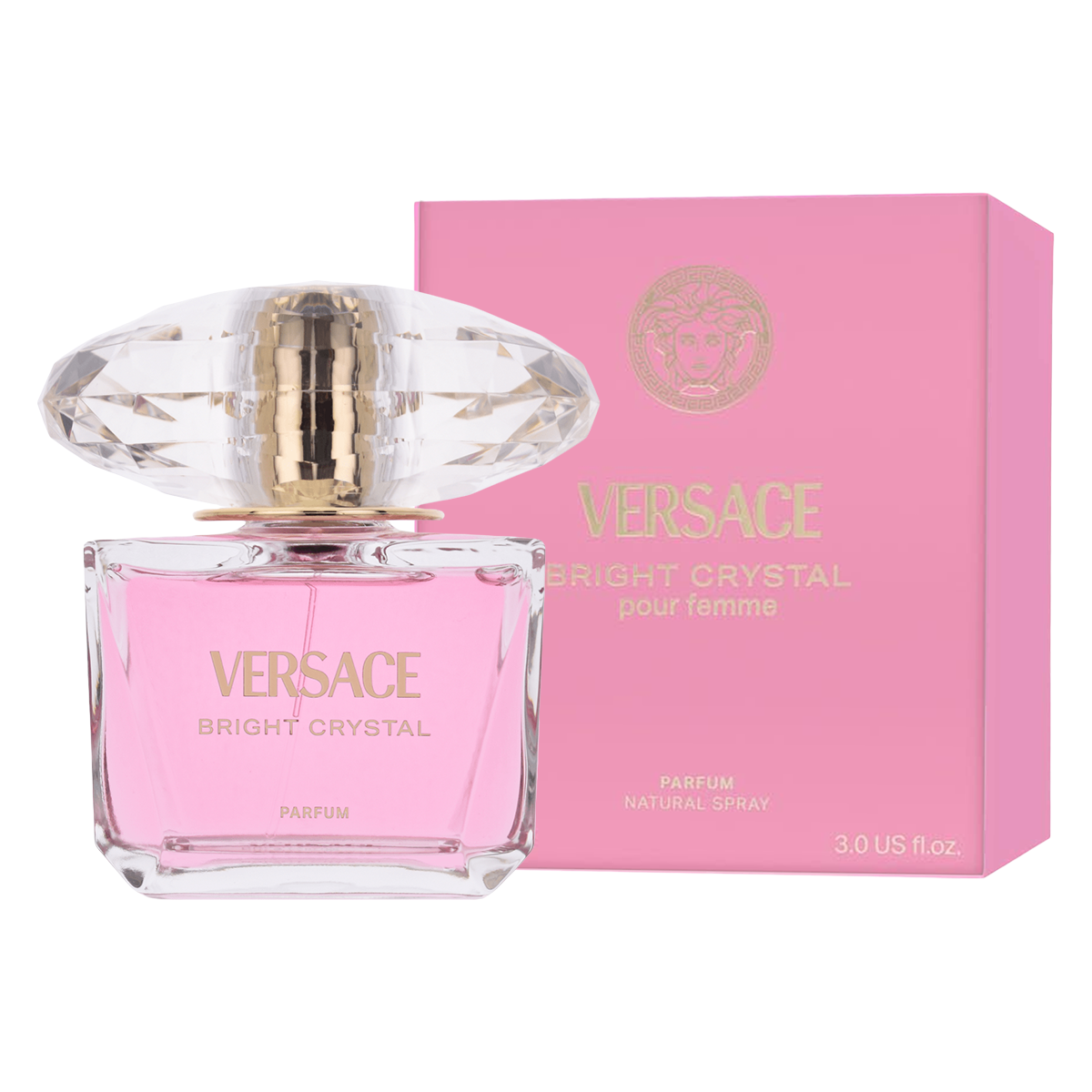 Versace Bright Crystal Parfum Mujer 90ml Perfume Original