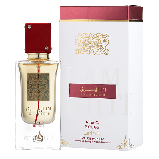 LATTAFA ANA ABIYEDH ROUGE dama
