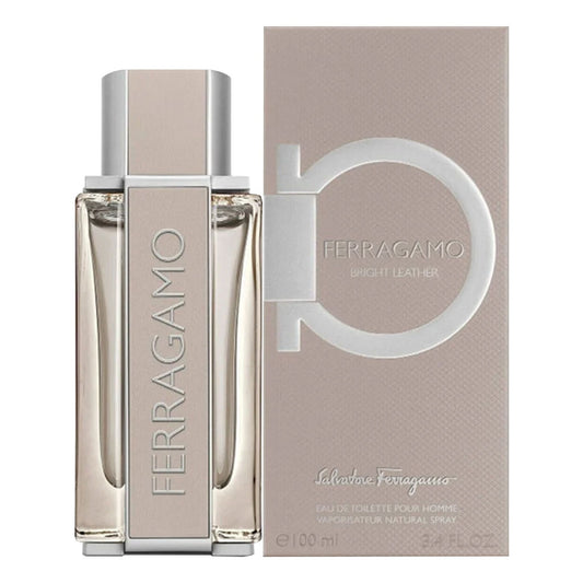 Salvatore Ferragamo Ferragamo Bright Leather Hombre 100ml Perfume Original