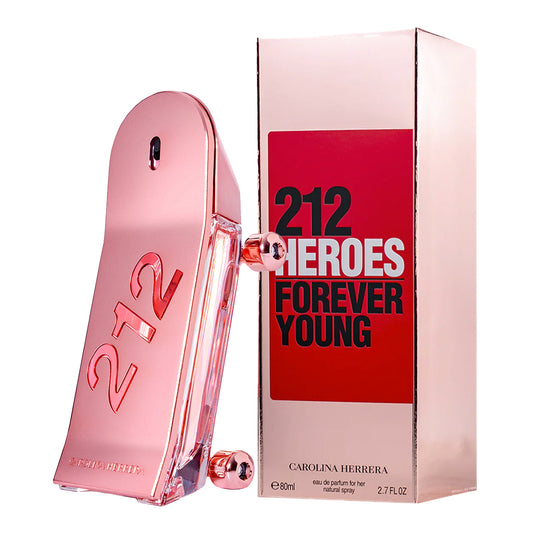 Carolina Herrera 212 Heroes Forever Young Mujer 80ml Perfume Original