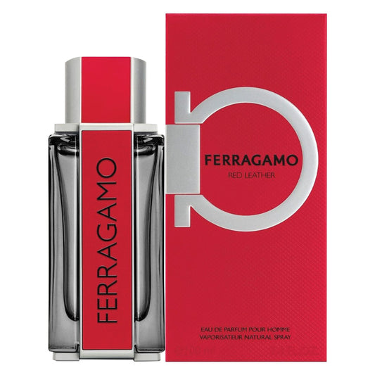 Salvatore Ferragamo Ferragamo Red Leather Hombre 100ml Perfume Original